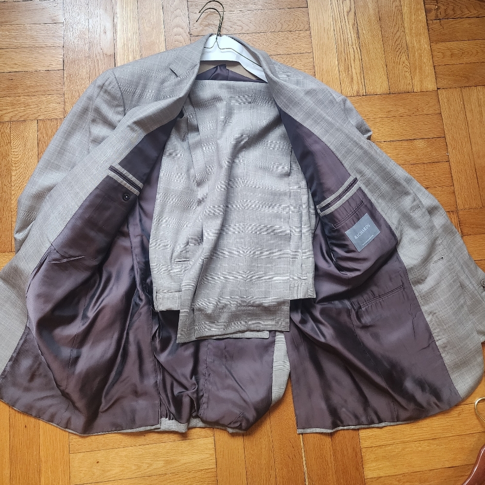 Ermenegildo zegna suit 42l 32x34